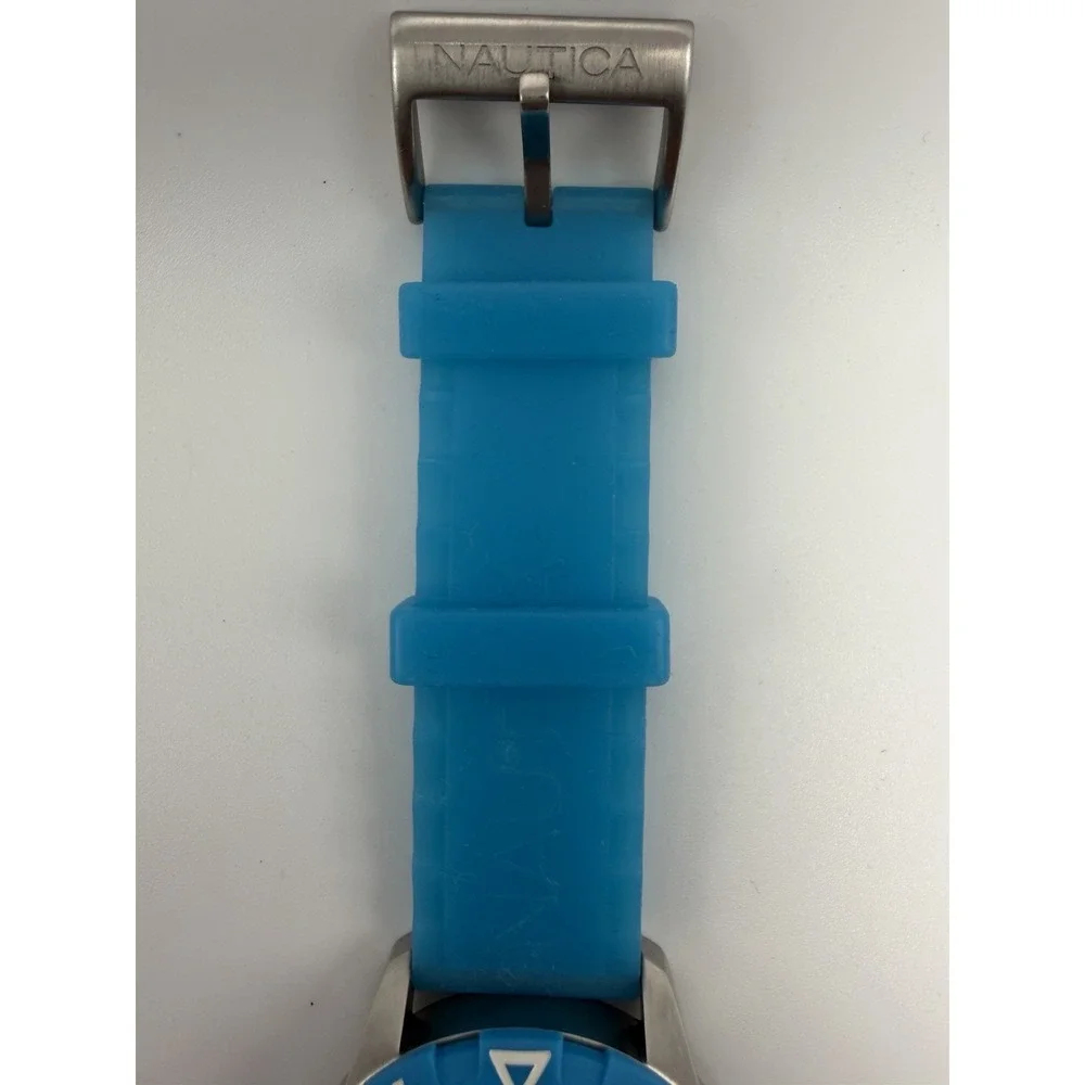 Nautica N09602G New Battery Mens South Beach Diver Watch 44MM 8.5